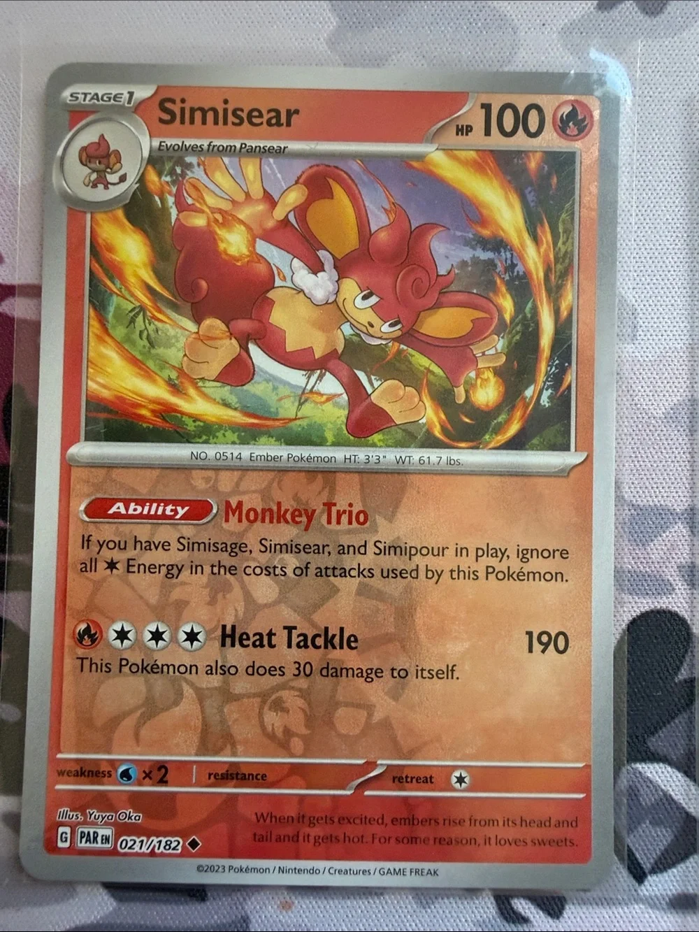 Elemental Monkey Pokémon Lot | 7 Cards | Reverse Holo | Pokémon TCG ✨5/$25✨